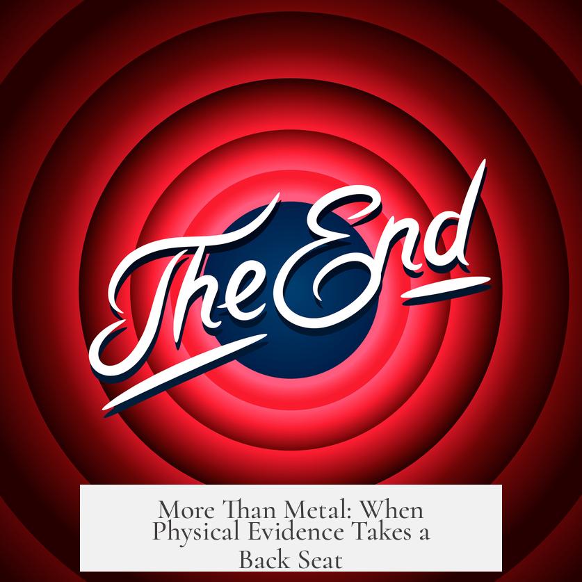 More Than Metal: When Physical Evidence Takes a Back Seat