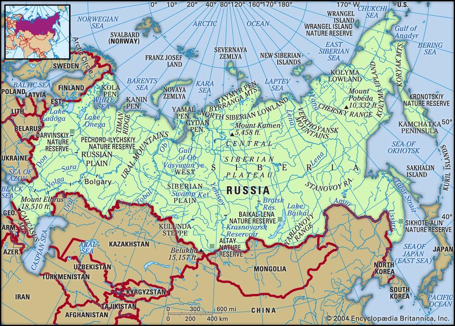 The Soviet Legacy: Territory vs Population