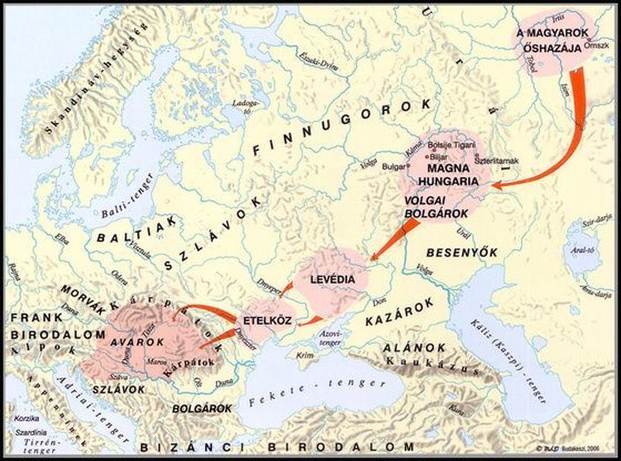 Where Did the Magyars Originate From Before They Migrated Into the Pannonian Plain?