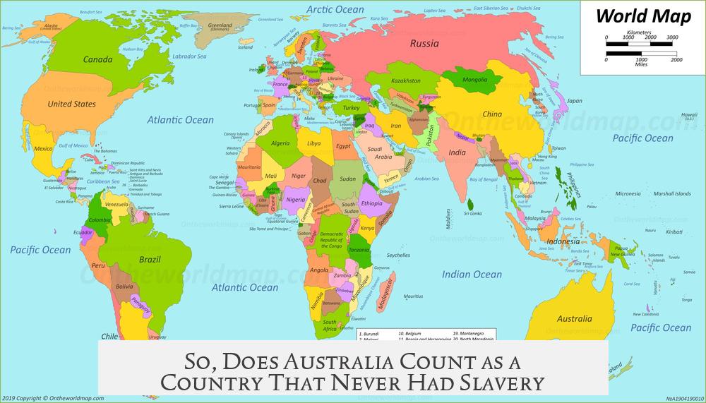 So, Does Australia Count as a Country That Never Had Slavery?