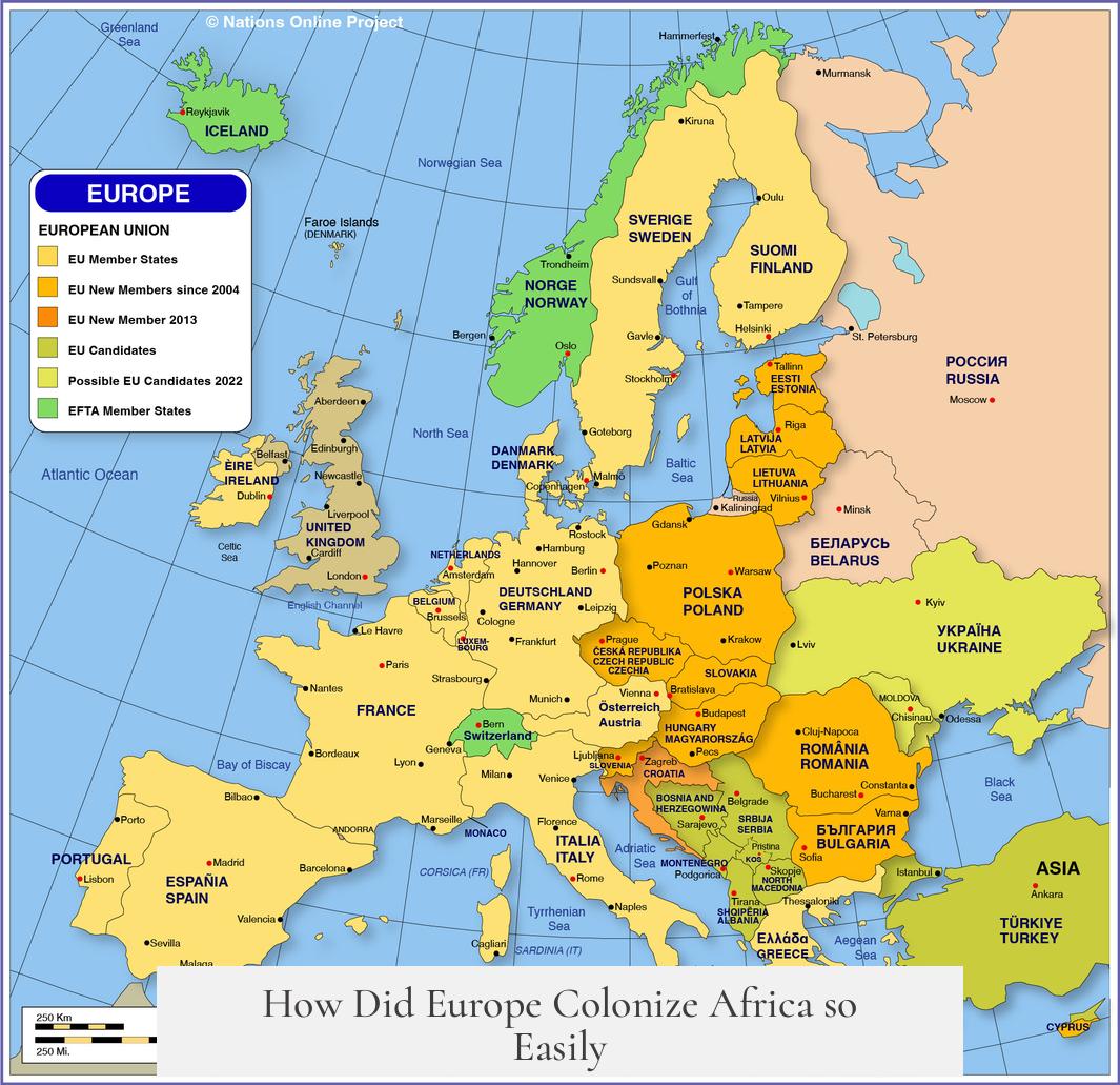 How Did Europe Colonize Africa so Easily?