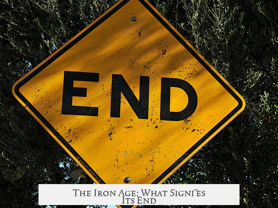 The Iron Age: What Signifies Its End?
