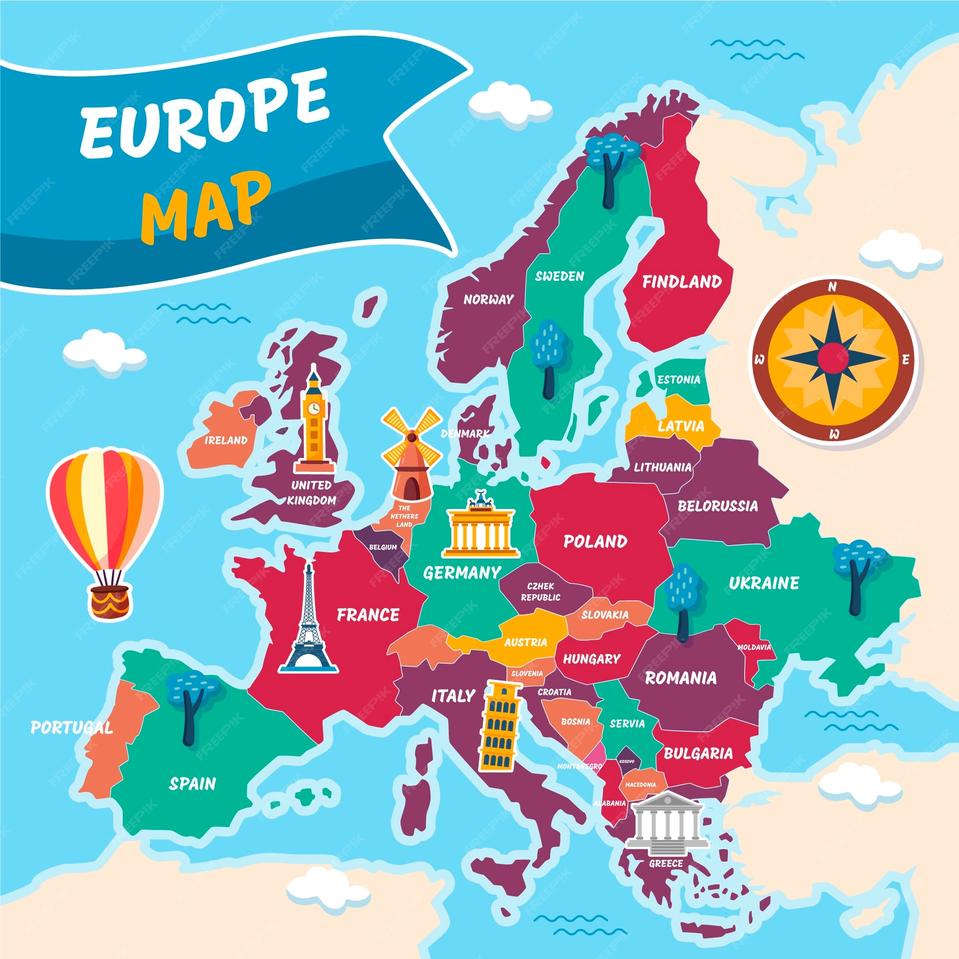 Europe’s identity was reinforced over time by sociopolitical and cultural distinctions. Ancient Greek authors linked "Asia" with the Persian Empire, which they viewed negatively. This ideological divide gave Europe a positive cultural identity contrasted with Asia. Aristotle highlighted differences in peoples and customs between the two regions, emphasizing cultural rather than geographical differences.