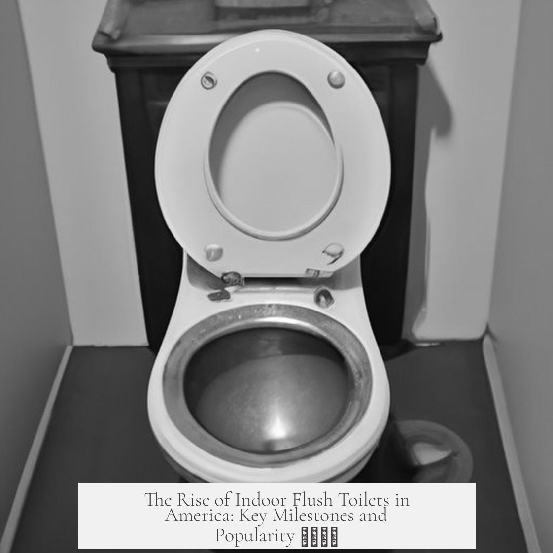 The Rise of Indoor Flush Toilets in America: Key Milestones and Popularity تحول