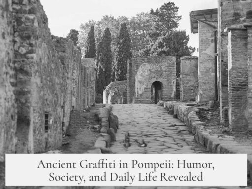 Ancient Graffiti in Pompeii: Humor, Society, and Daily Life Revealed