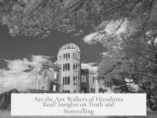 Are the Ant Walkers of Hiroshima Real? Insights on Truth and Storytelling
