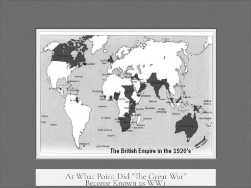 At What Point Did "The Great War" Become Known as WW1