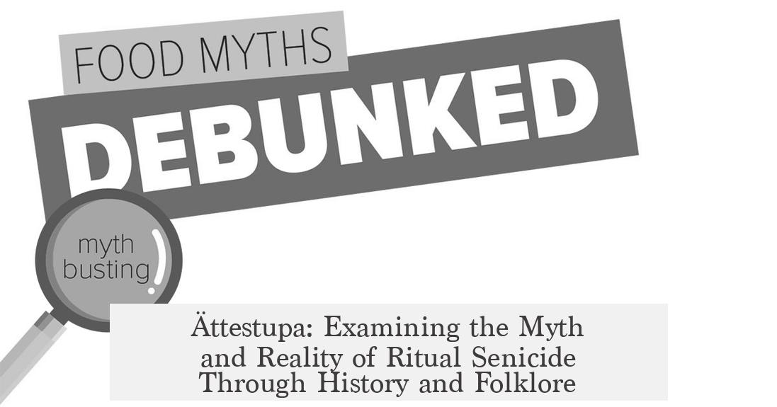 Ättestupa: Examining the Myth and Reality of Ritual Senicide Through History and Folklore