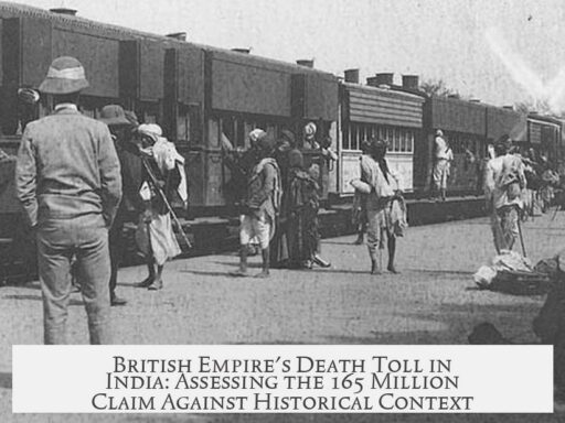British Empire's Death Toll in India: Assessing the 165 Million Claim Against Historical Context