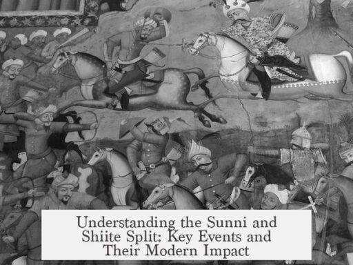 Understanding the Sunni and Shiite Split: Key Events and Their Modern Impact