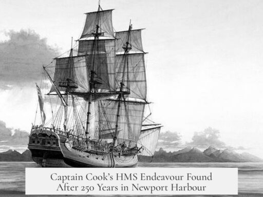 Captain Cook’s HMS Endeavour Found After 250 Years in Newport Harbour