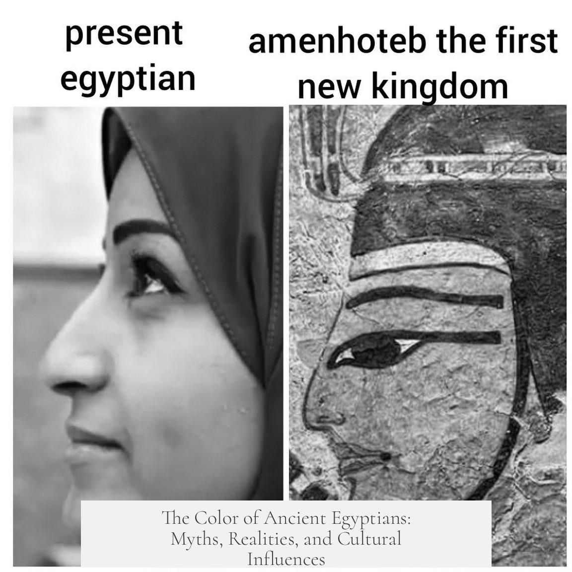 The Color of Ancient Egyptians: Myths, Realities, and Cultural Influences