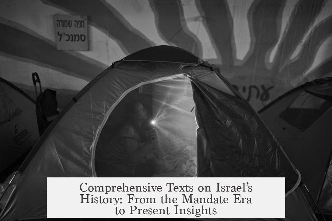 Comprehensive Texts on Israel’s History: From the Mandate Era to Present Insights