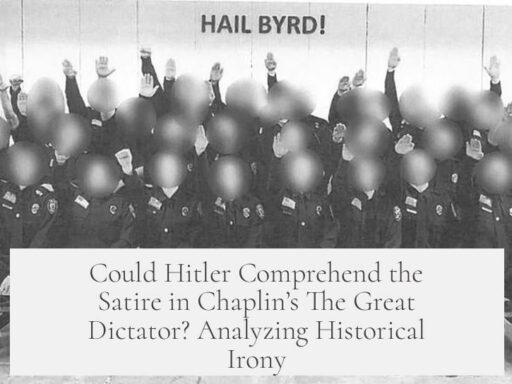 Could Hitler Comprehend the Satire in Chaplin’s The Great Dictator? Analyzing Historical Irony