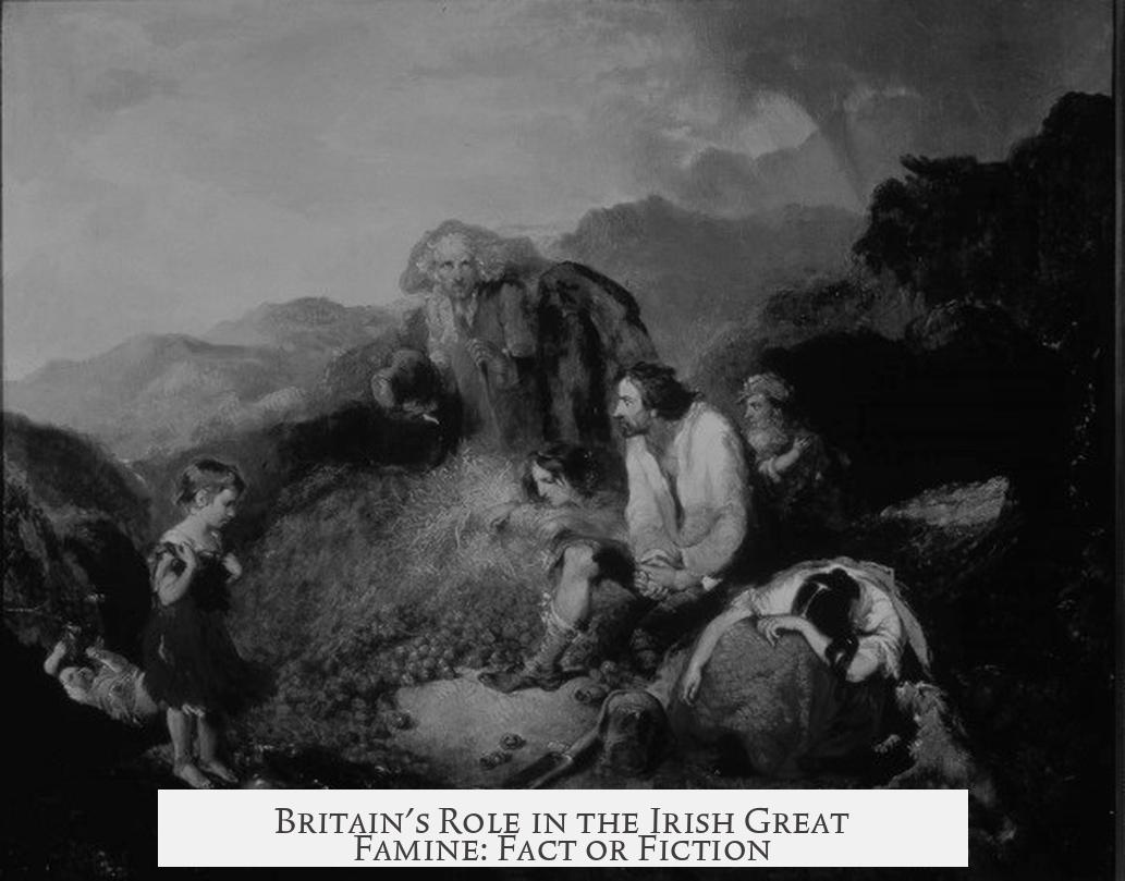 Britain's Role in the Irish Great Famine: Fact or Fiction