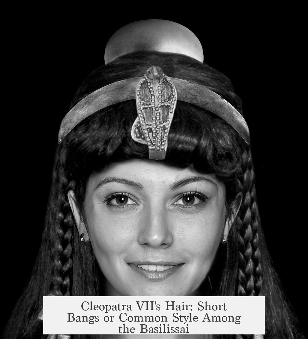 Cleopatra VII's Hair: Short Bangs or Common Style Among the Basilissai