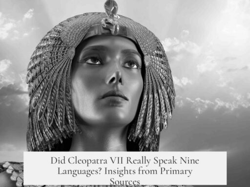 Did Cleopatra VII Really Speak Nine Languages? Insights from Primary Sources