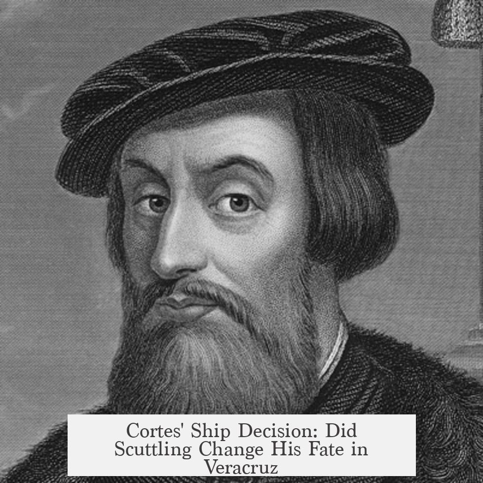 Cortes' Ship Decision: Did Scuttling Change His Fate in Veracruz