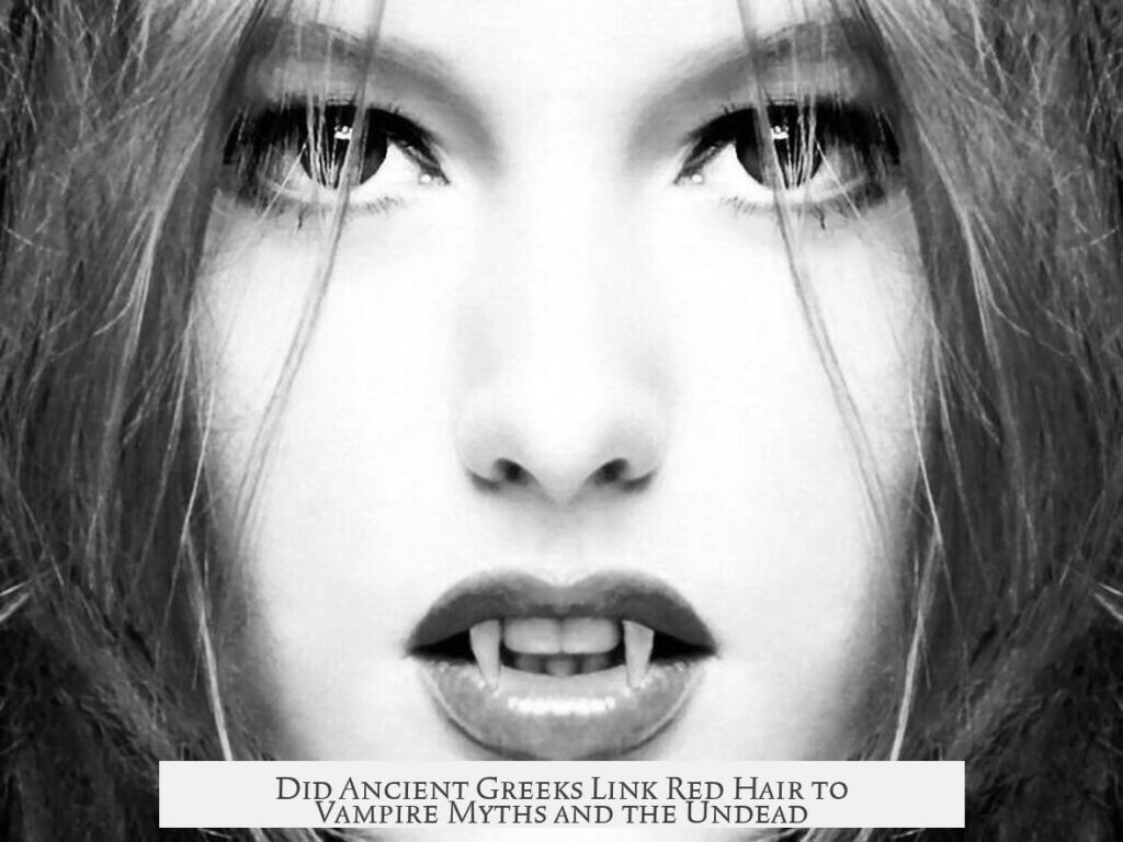 Did Ancient Greeks Link Red Hair to Vampire Myths and the Undead ...