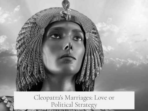 Cleopatra's Marriages: Love or Political Strategy