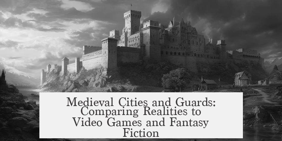 Medieval Cities and Guards: Comparing Realities to Video Games and Fantasy Fiction