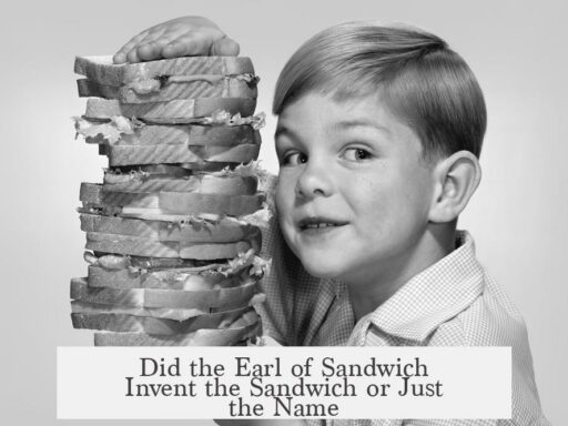Did the Earl of Sandwich Invent the Sandwich or Just the Name