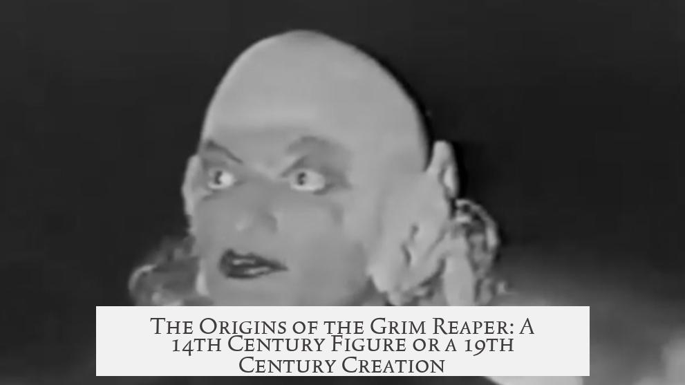 The Origins of the Grim Reaper: A 14th Century Figure or a 19th Century Creation