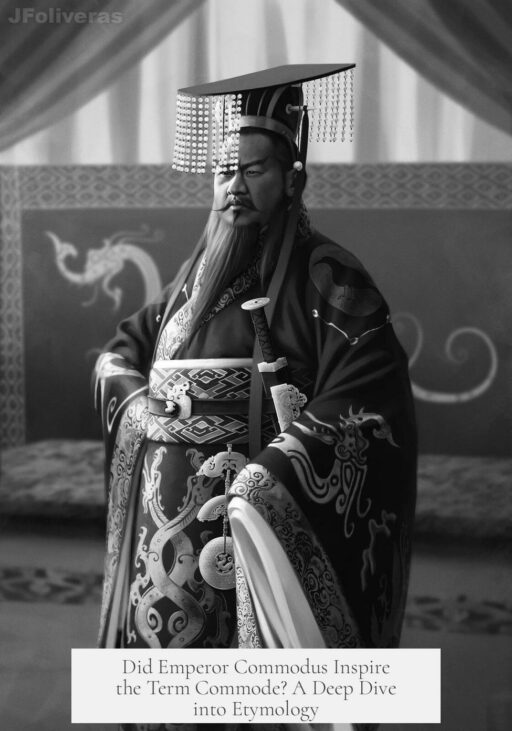 Did Emperor Commodus Inspire the Term Commode? A Deep Dive into Etymology