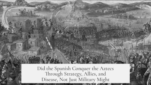 Did the Spanish Conquer the Aztecs Through Strategy, Allies, and Disease, Not Just Military Might