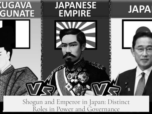 Shogun and Emperor in Japan: Distinct Roles in Power and Governance