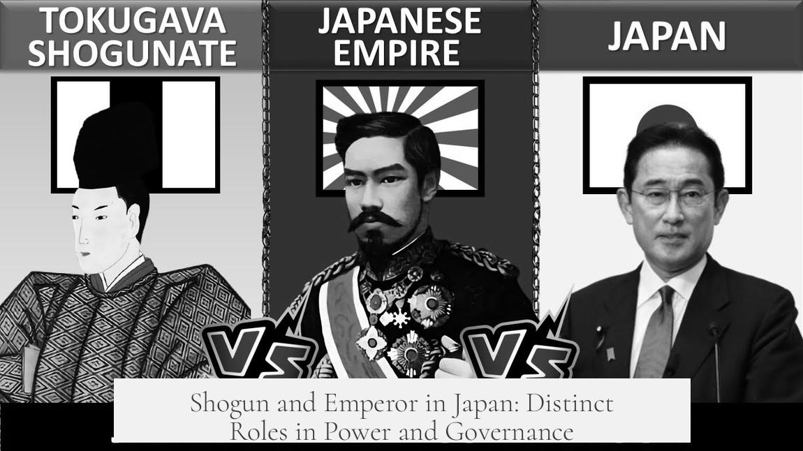 Shogun and Emperor in Japan: Distinct Roles in Power and Governance
