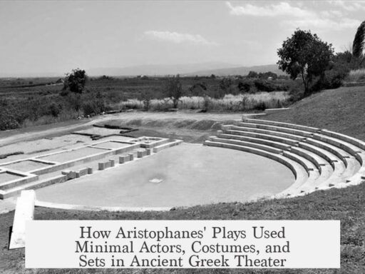 How Aristophanes' Plays Used Minimal Actors, Costumes, and Sets in Ancient Greek Theater
