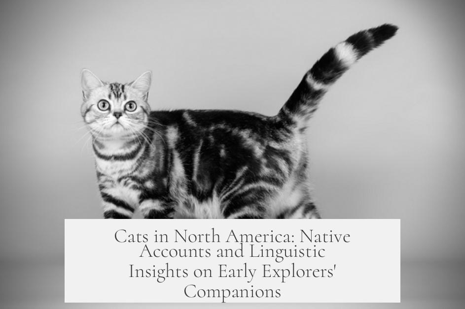 Cats in North America: Native Accounts and Linguistic Insights on Early Explorers' Companions