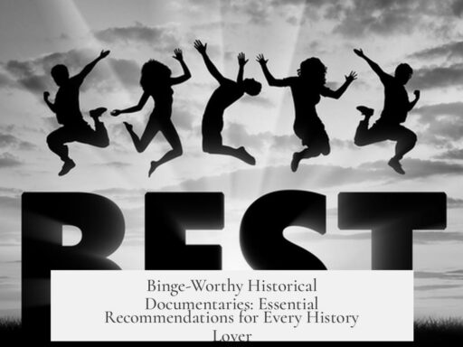 Binge-Worthy Historical Documentaries: Essential Recommendations for Every History Lover
