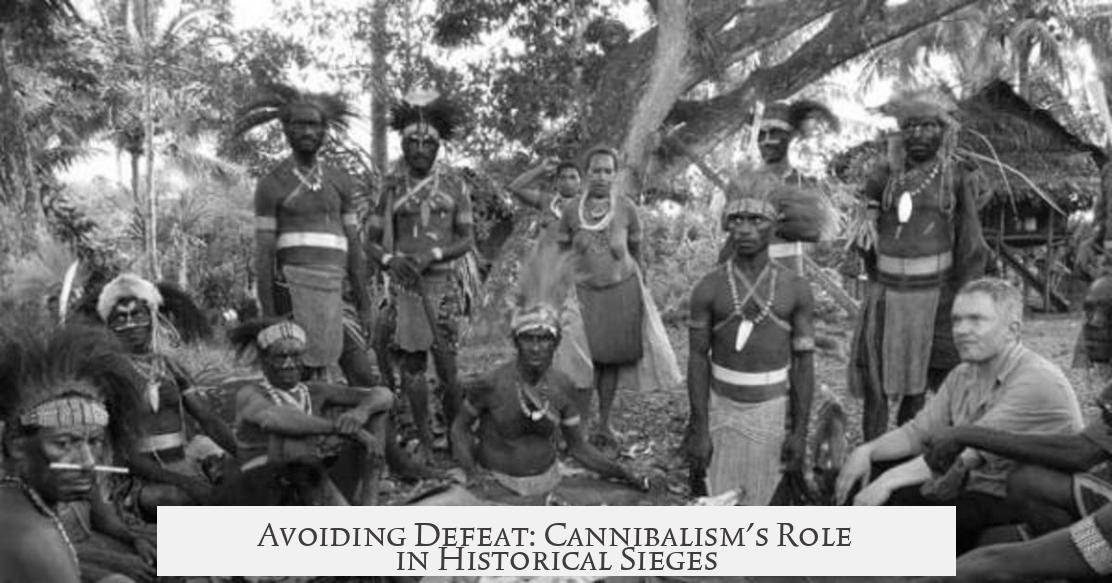 Avoiding Defeat: Cannibalism's Role in Historical Sieges