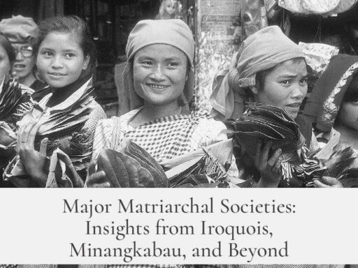 Major Matriarchal Societies: Insights from Iroquois, Minangkabau, and Beyond
