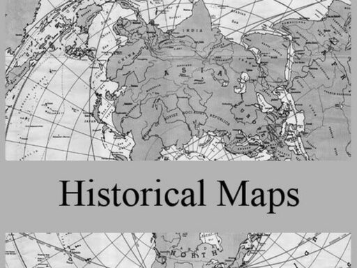 Over 360 Historical City Maps Showcasing Cities from Antiquity to the 21st Century