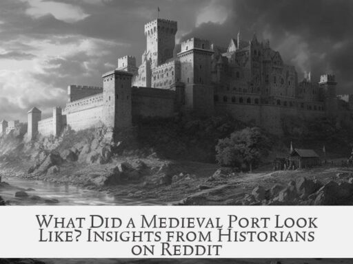 What Did a Medieval Port Look Like? Insights from Historians on Reddit