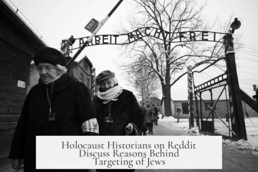 Holocaust Historians on Reddit Discuss Reasons Behind Targeting of Jews