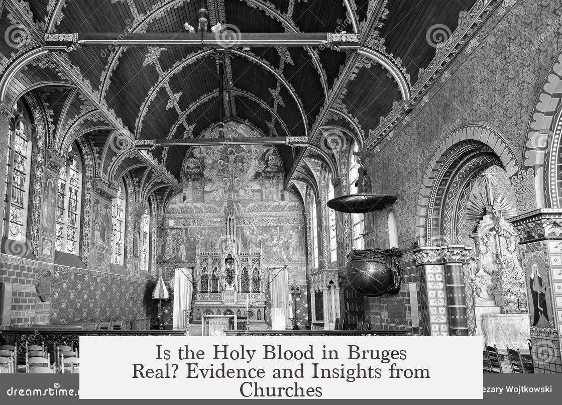 Is the Holy Blood in Bruges Real? Evidence and Insights from Churches