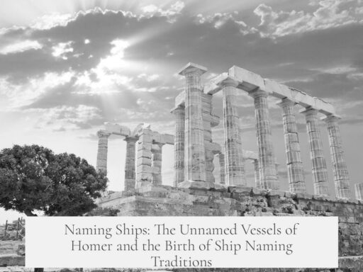 Naming Ships: The Unnamed Vessels of Homer and the Birth of Ship Naming Traditions