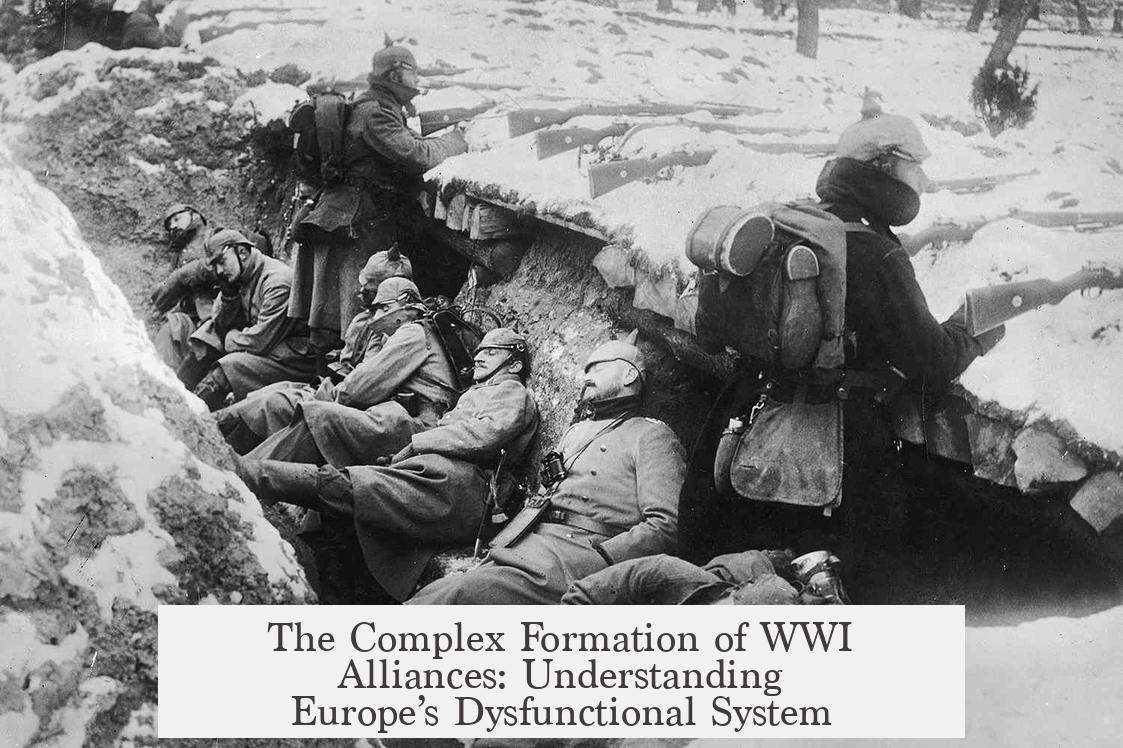 The Complex Formation of WWI Alliances: Understanding Europe’s Dysfunctional System