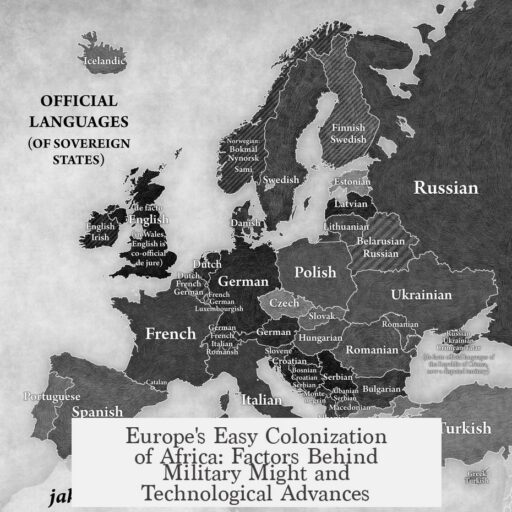 Europe's Easy Colonization of Africa: Factors Behind Military Might and Technological Advances