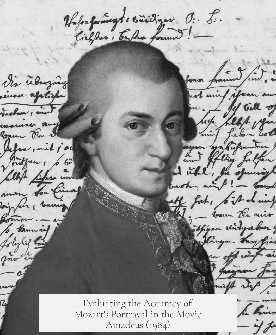 Evaluating the Accuracy of Mozart's Portrayal in the Movie Amadeus (1984)