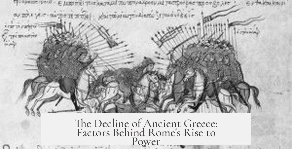 The Decline of Ancient Greece: Factors Behind Rome's Rise to Power
