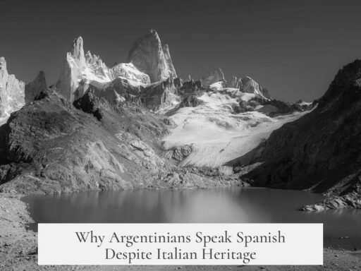 Why Argentinians Speak Spanish Despite Italian Heritage