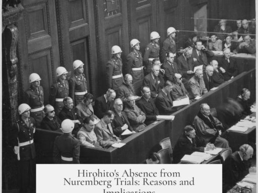 Hirohito's Absence from Nuremberg Trials: Reasons and Implications