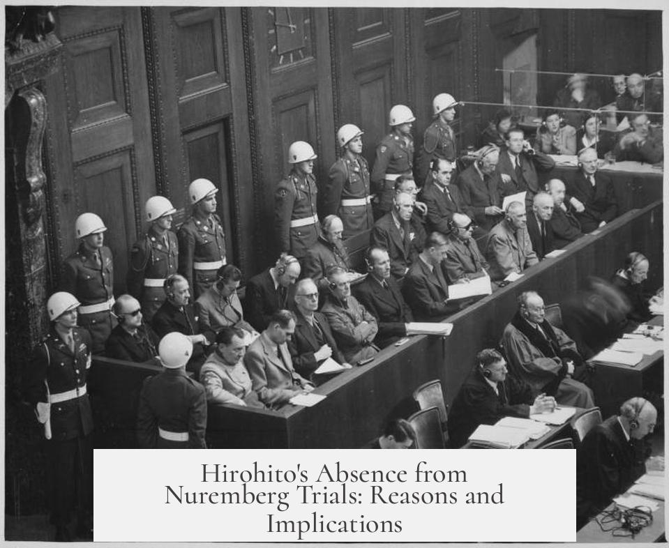 Hirohito's Absence from Nuremberg Trials: Reasons and Implications