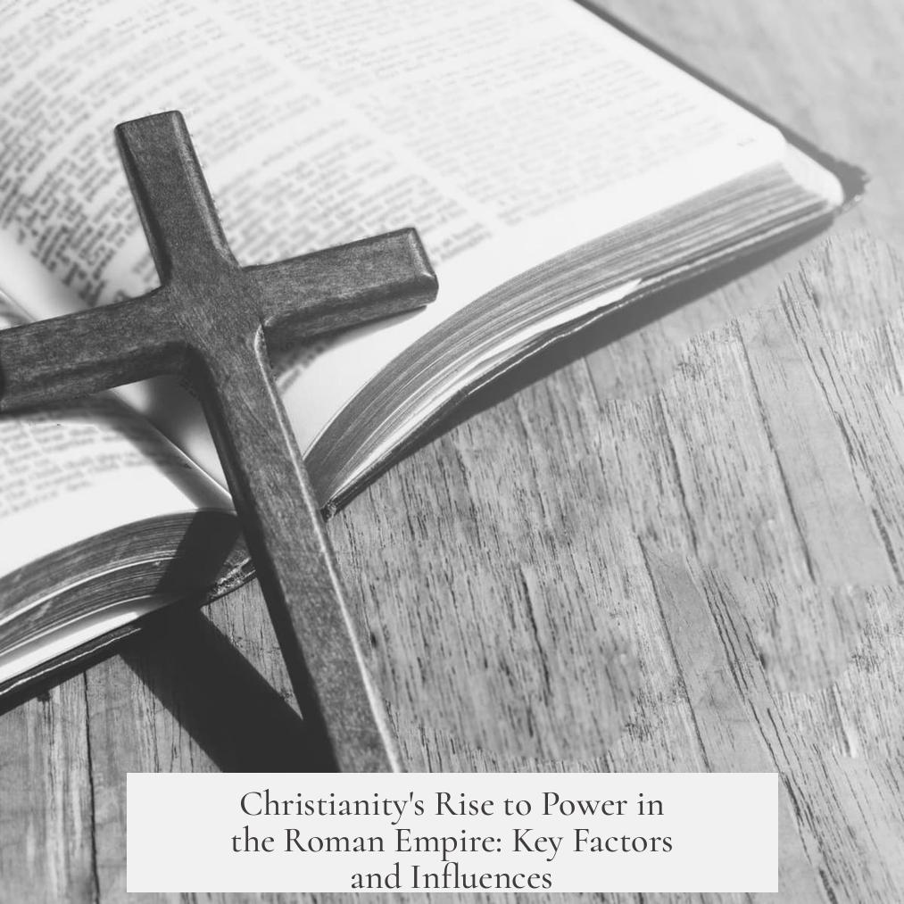 Christianity's Rise to Power in the Roman Empire: Key Factors and Influences