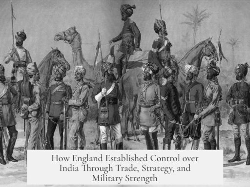 How England Established Control over India Through Trade, Strategy, and Military Strength